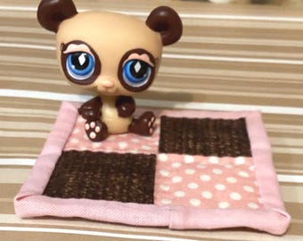 Figurine Littlest Pet Shop (LPS) Chat Européen Authentique #106 - Marque Hasbro - Occasion
