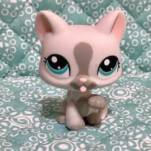 Vintage Littlest Pet Shop: LPS #1472 Cat- Authentic Hasbro