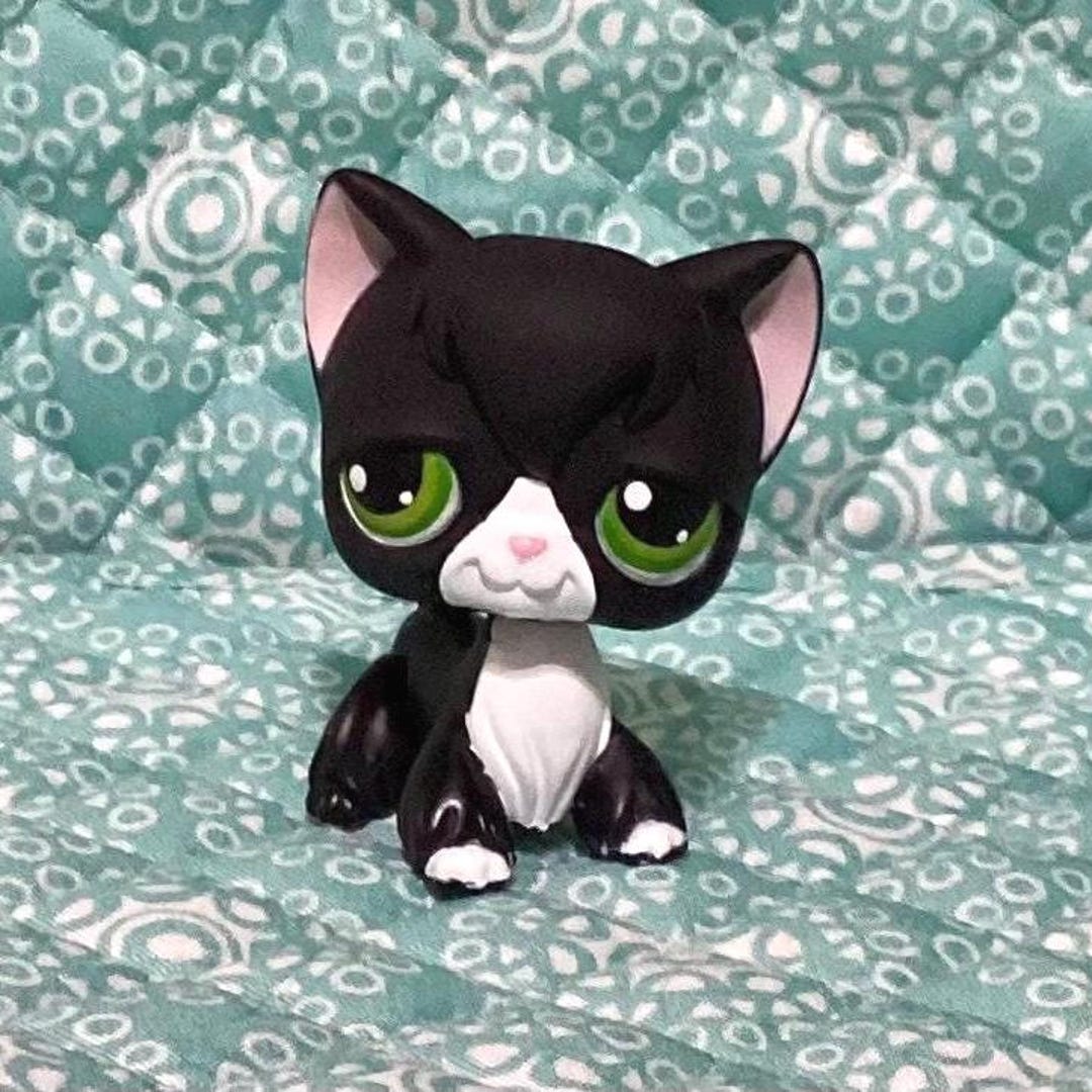 Vintage Littlest Pet Shop: LPS #055 Cat- Authentic Hasbro - Etsy