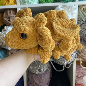 Crochet Dragon - Andarna Inspired Plush | Fourth Wing Fan Gift | Bookish Decor | Collectable Amigurumi Dragon