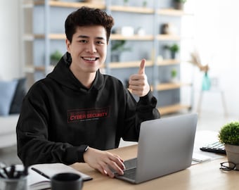 Cybersecurity Hoodie, Tech Coder Pullover