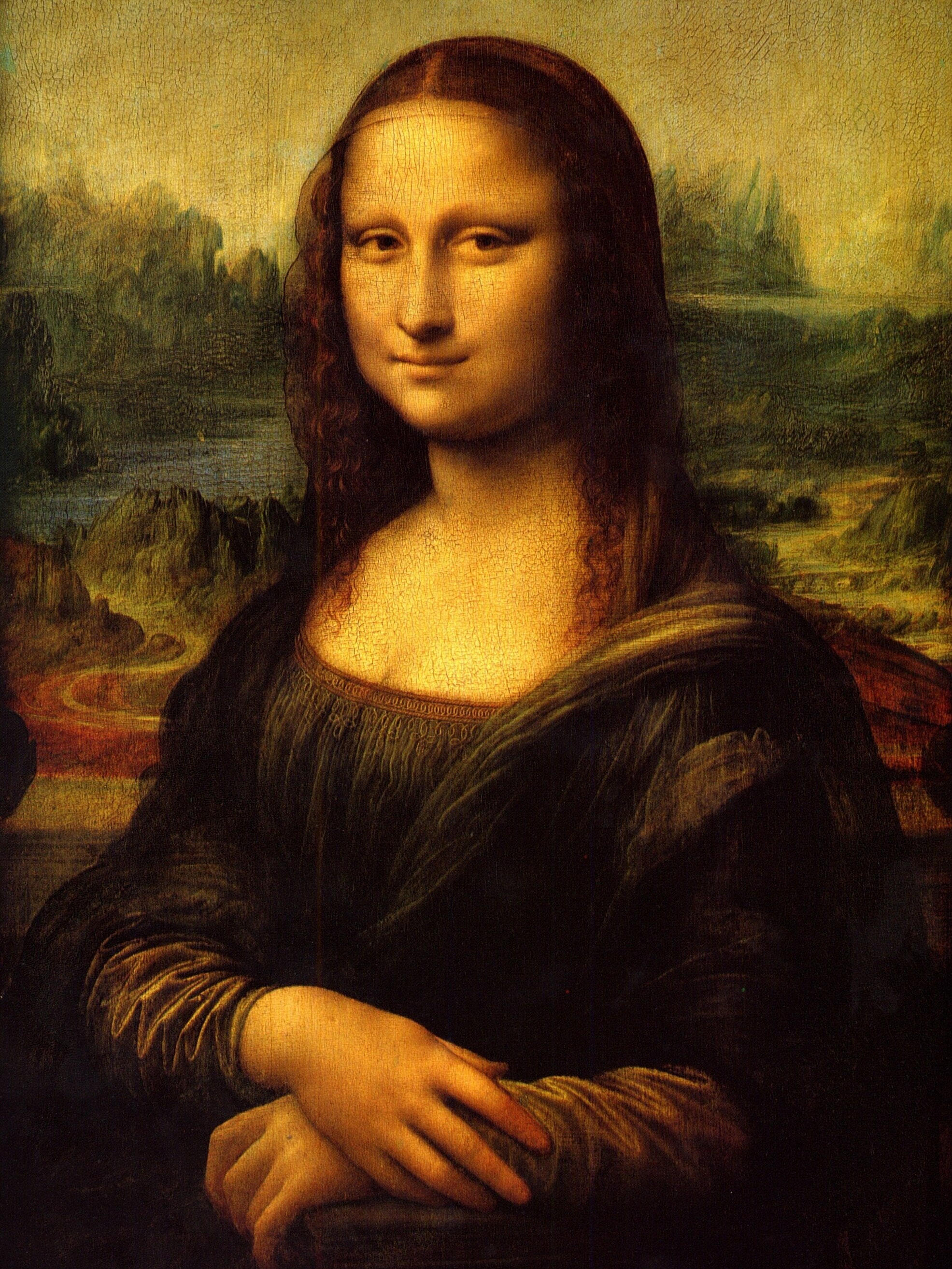 モナ・リザ 額入り複製画 - ダ・ヴィンチ プリント ダ・ヴィンチ