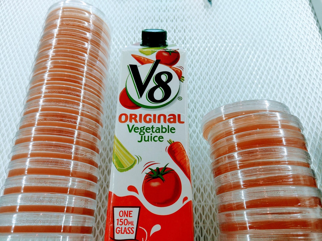 Prepoured Distilled V8 Agar V8A JUICE / BROTH MEDIA Etsy