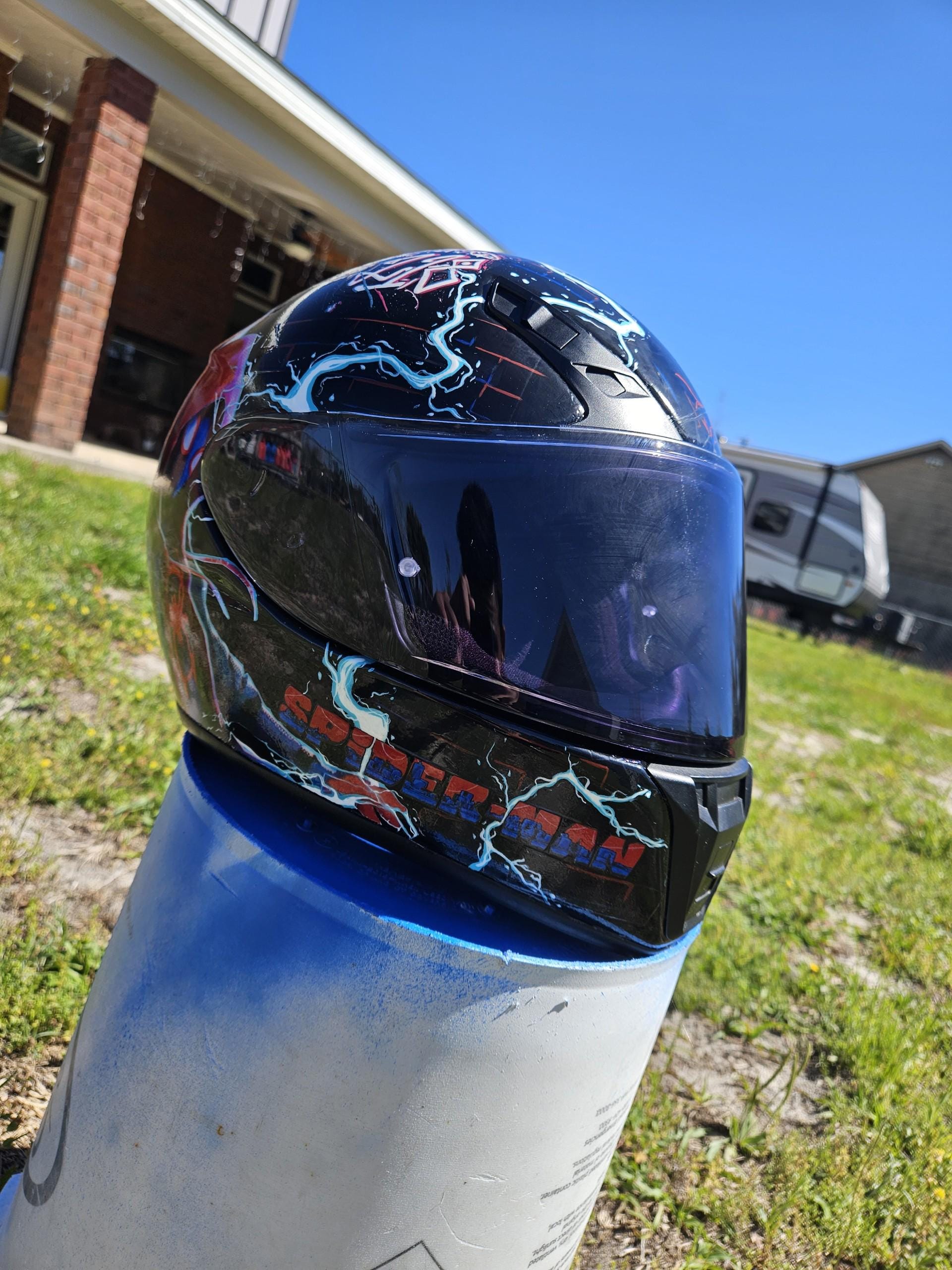 Hand-painted Motorcycle Helmet – Custom Artwork on Your Helmet - Etsy