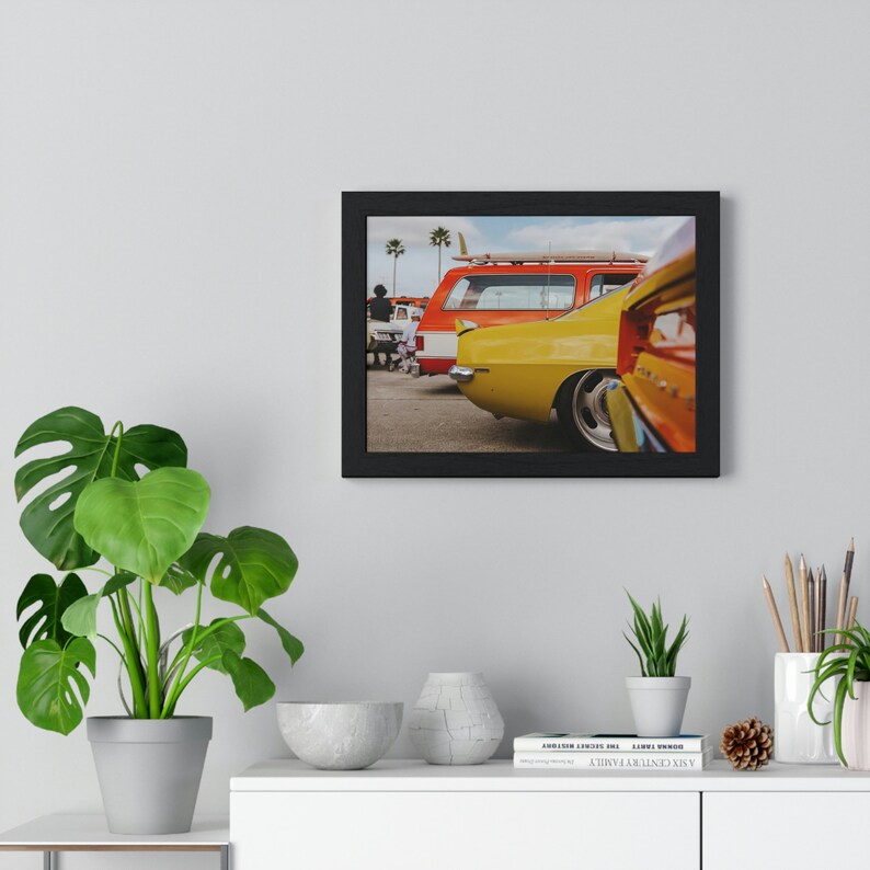 Classic Car Show Poster Etsy