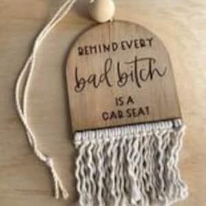 behind every bad b@#ch is a car seat car diffuser