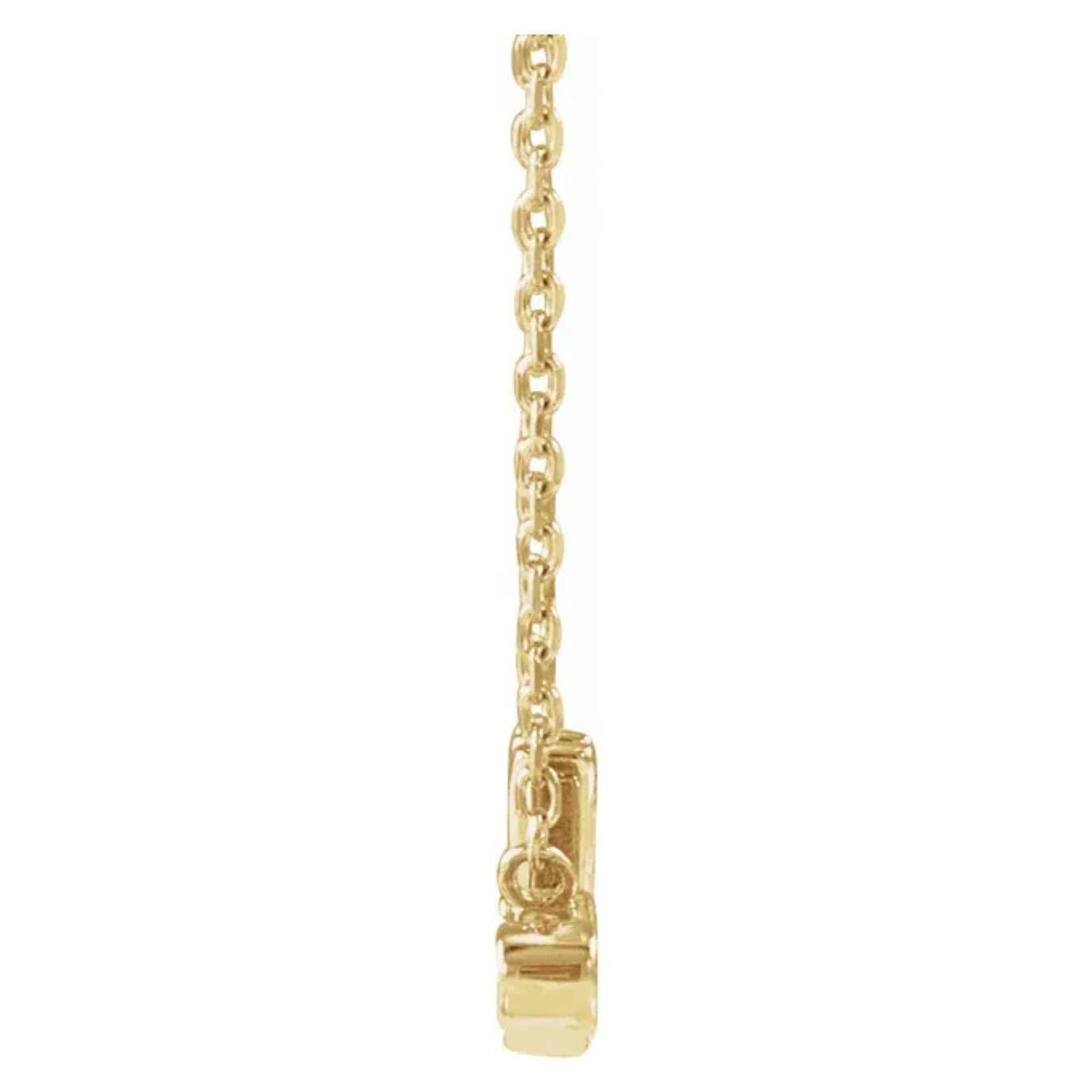 14k Solid Gold Mrs. Pendant Necklace With Diamond Gold Mrs Necklace Mrs ...