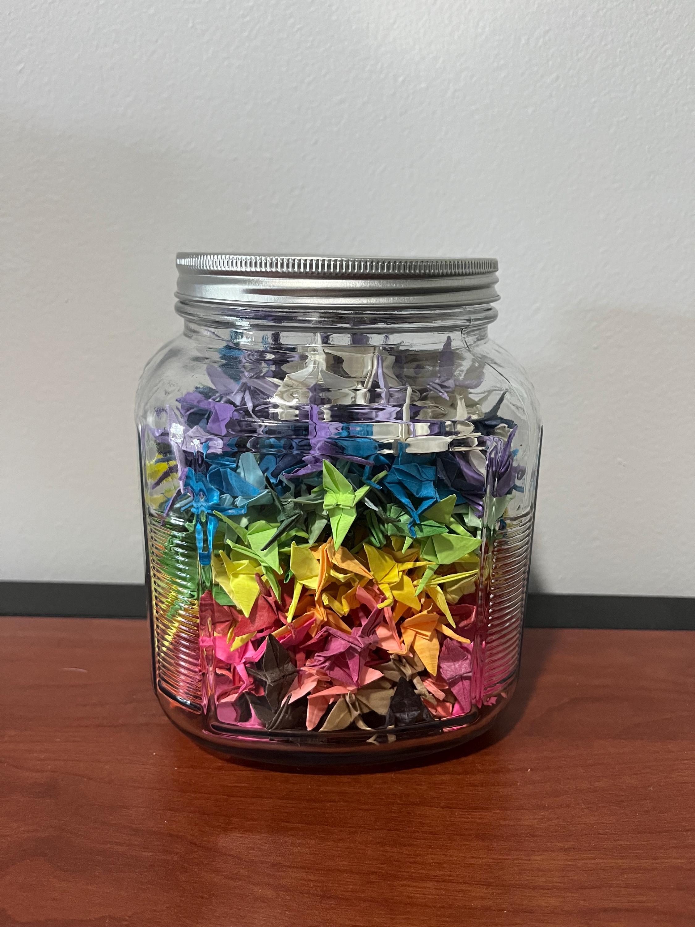 1000 Handmade Paper Cranes ~1 Inch - Etsy