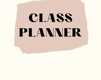 Digital Planner- Study Specific