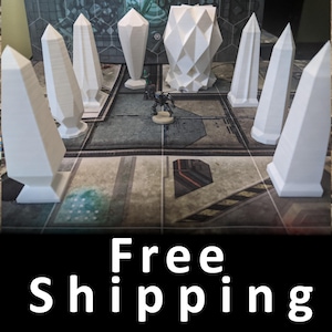 Obelisk Terrain (8 piece set)