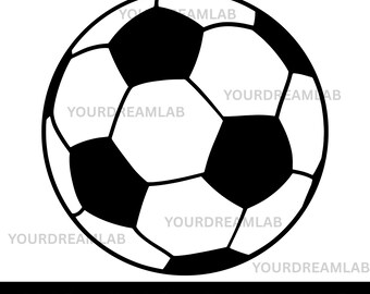 soccer ball SVG - Instant Digital Download - svg, png, jpg, and dxf files included!