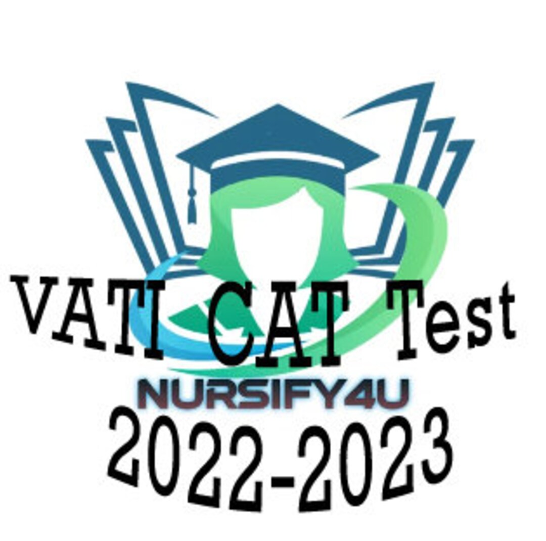 Virtual ATI CAT Test Questions and Answers 20222023 Etsy