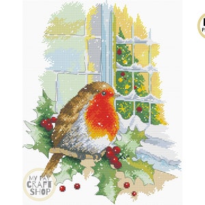Christmas Time Cross Stitch PDF. Instant Download. Counted Cross Stitch Chart. Modern Cross Stitch. Christmas Embroidery. Needlepoint.