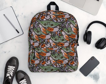 Blue Crab Backpack, Bookbag, Maryland crab, Chesapeake, crustacean