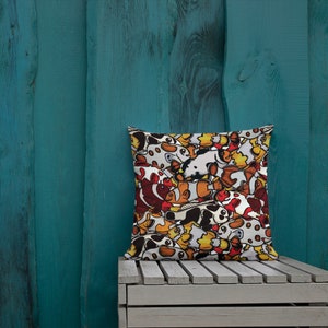 Clownfish Pillow, Clownfish Gift, Anemonefish pillow, Anemonefish Gift, Aquarist Gift, Marine Aquarium, Aquaculture, Premium Pillow
