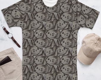 Camicia Mola Mola, t-shirt da uomo, pesce luna oceanico, regalo, biologo marino