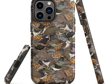 Stingray Skin iPhone 17 Case: Italian Leather Luxury Sleeve, Custom Fit for  All Models - Etsy