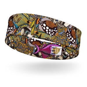 Triggerfish Headband, triggerfish gift, aquarist headband, aquarium headband, accessories