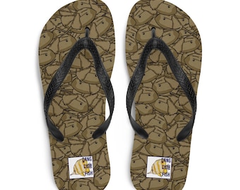 Horseshoe crab flip flops, Flip-Flops, horseshoe crab gift