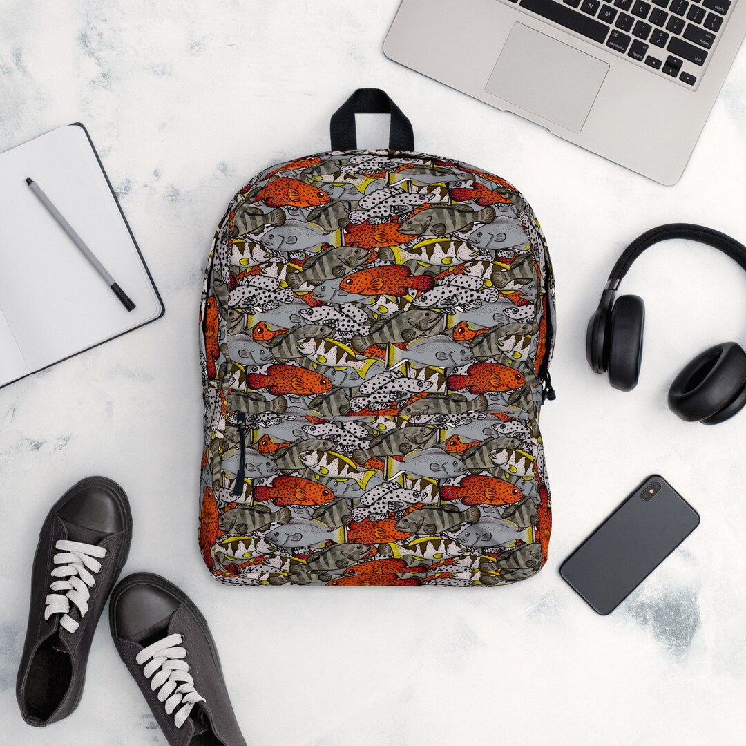 Grouper Backpack, Grouper Gift, Book Bag, Goliath, Panther - Etsy