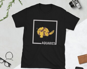 Aquarist Shirt, Frogfish Shirt, Short-Sleeve Unisex T-Shirt