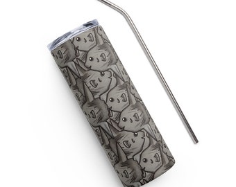 Mola Mola tumbler, Stainless steel tumbler, ocean sunfish, coffee mug, travel, water, aquarist, aquarium, marine fish