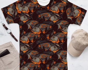 Oscar Shirt, Men&#39;s t-shirt, Oscar Fish, Cichlid, Gift, Freshwater Aquarist