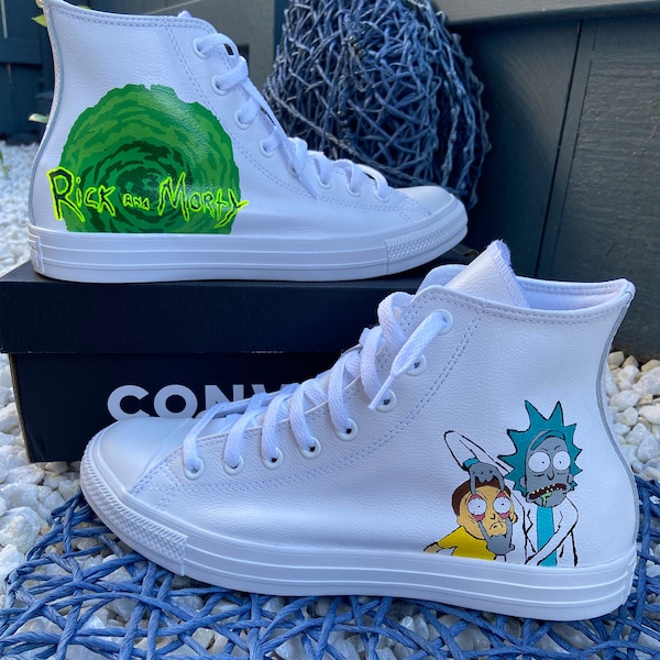 Rick and Morty Shoes Etsy