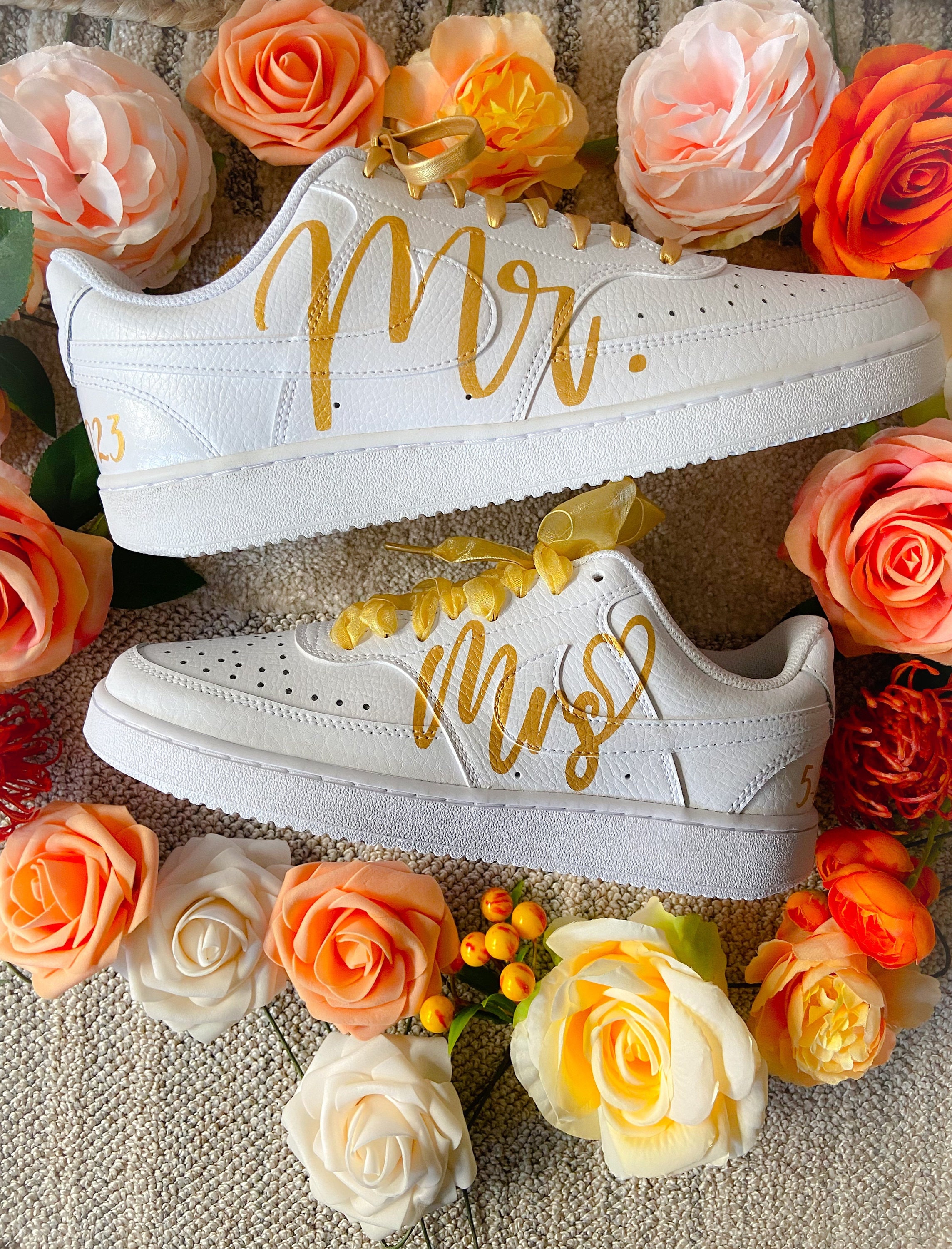 custom wedding sneakers