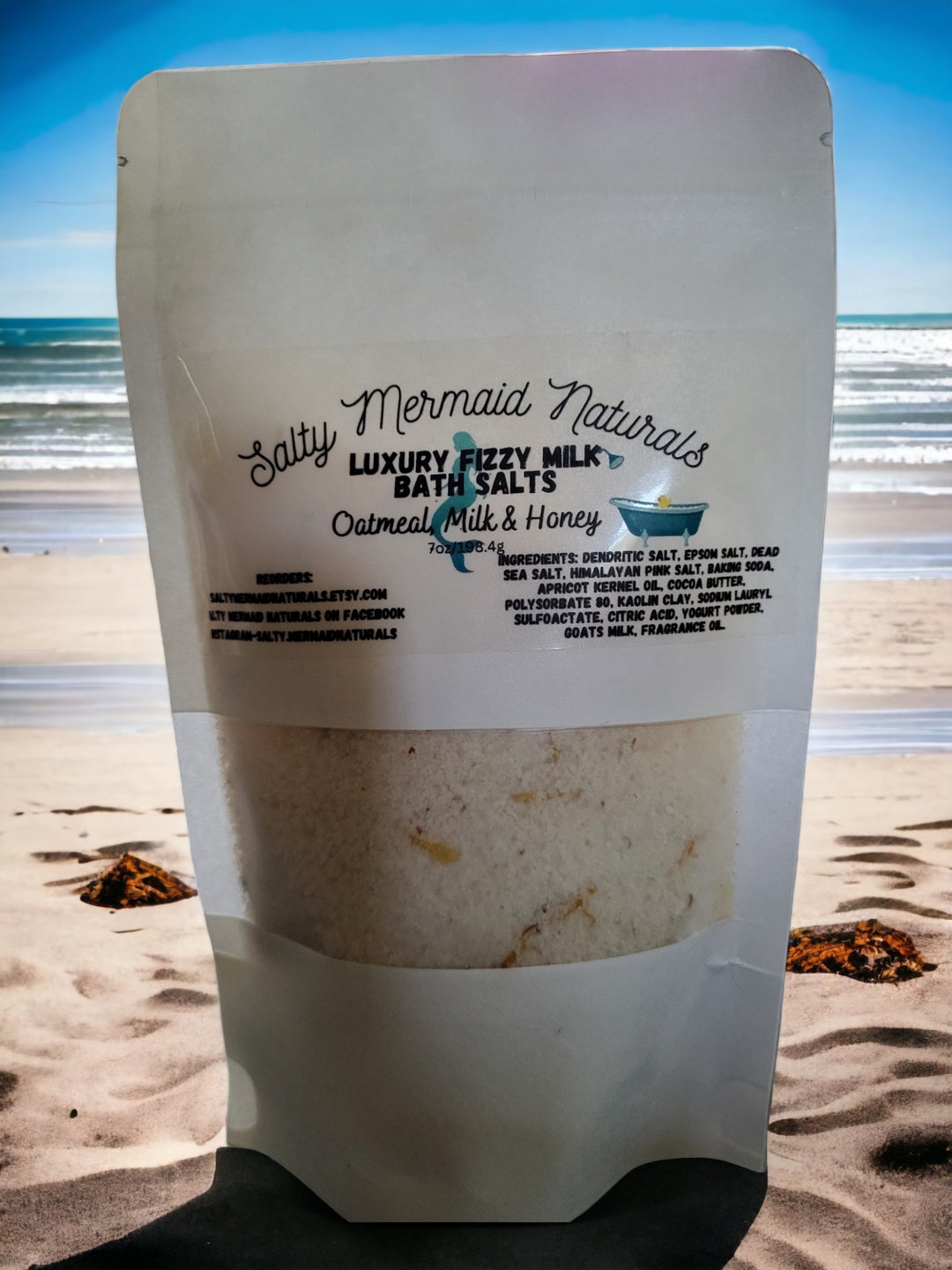 Luxury Bath Salts to Soak Away Those Tired Muscles. Enhanced With 5