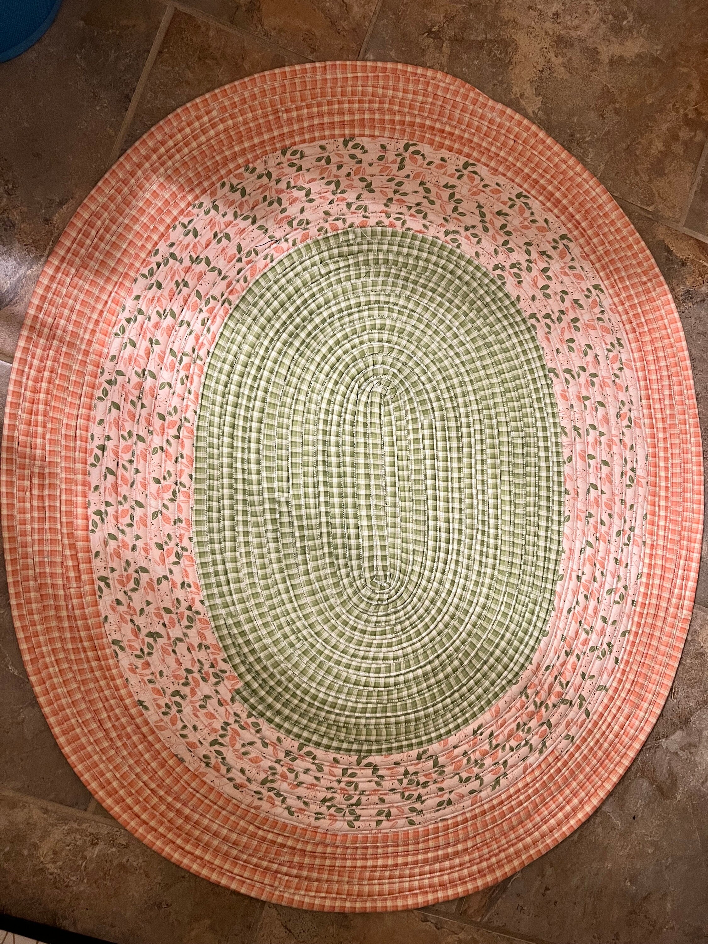 Spring Homemade Jelly Roll Rug Etsy