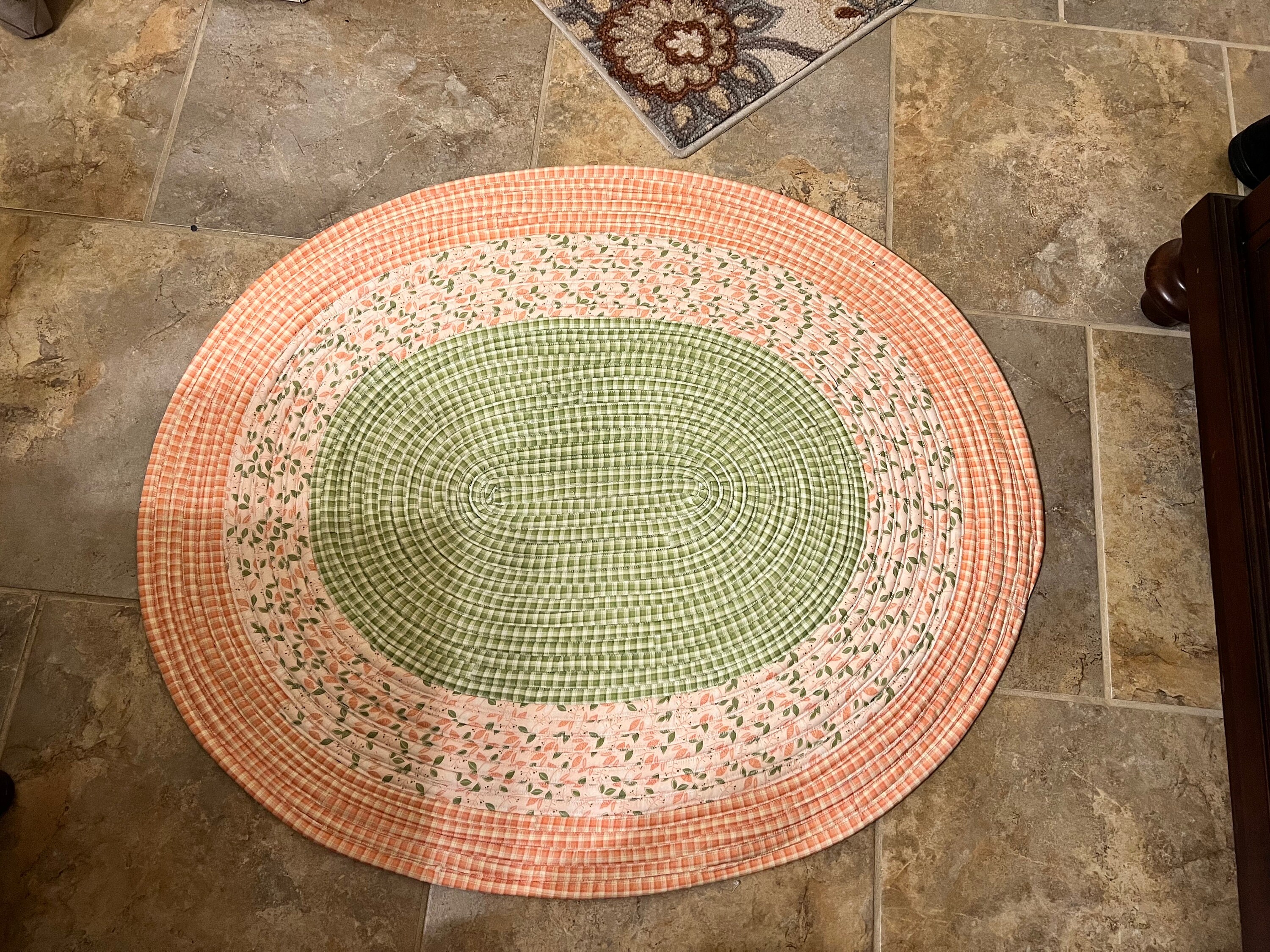 Spring Homemade Jelly Roll Rug Etsy