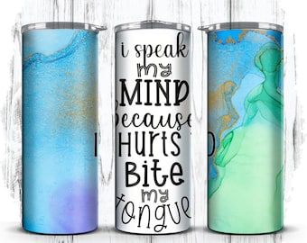 Sarcastic Tumbler Wrap, Funny Quote Design (PNG Digital Download)