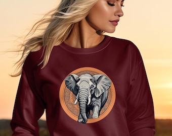 Elephant Shirt, Animal Lover T Shirt, Wildlife Shirt, Gift For Animal Lover, Elephant Party Fashion T-Shirt