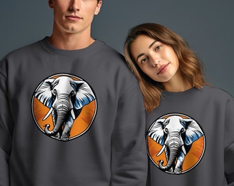 Elephant Shirt, Animal Lover T Shirt, Wildlife Shirt, Gift For Animal Lover, Elephant Party Fashion T-Shirt
