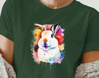 Bunny Sweatshirt, Rabbit Mom TShirts Bunny Mama Shirt, Gift for Bunny Lovers, Mens Bunny T Shirt, Pet Animal Lover Unisex Gift Tee