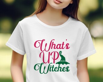 What's Up Witches Halloween Shirt - Bodysuit, Funny Baby Onesie, Halloween Onesie Perfect for Baby Showers, New Baby Gifts, Adorable Kid's