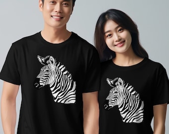 Zebra Shirt, Zebra Gift, Zebra Lover T Shirt, Animal Print Shirt, Animal Print Gift, Nature Lover Gift