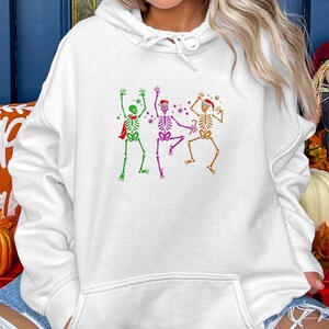 Christmas Sweatshirt Funny Dancing Skeletons, Christmas Sweater, Christmas Shirts, Christmas Humor T-Shirts, Christmas Holiday Crewneck
