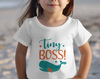 Tiny Boss Shirt Onesie, Boss Baby Bodysuit, New Mom Gift, Funny Baby Shower Gift, Funny Onesie, Funny Baby Is In Charge Clothes, Kid's Shirt