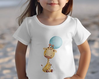 Baby Giraffe Shirt Onesie, Cute Baby Bodysuit, Perfect for Baby Showers Gifts, Made from Ultra Soft Cotton, Adorable Kid's and Toddler