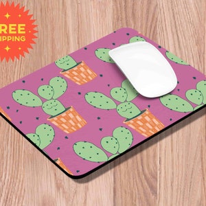 Cactus Kawaii Cactus Mouse Pad