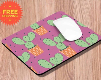 Cactus Kawaii Cactus Mouse Pad