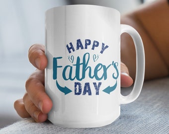 Happy Fathers Day Mug, Father's day gift for dad, Funny Coffee Mug, Gift for Dad From Daughter, Father's Day Gift Idea, New Dad Gift
