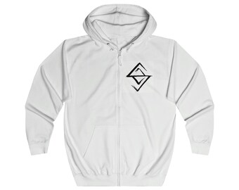 Unisex Full Zip Stranest Singularity Hoodie