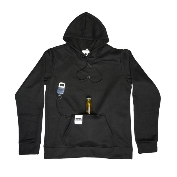 Beer Holder Hoodie Etsy