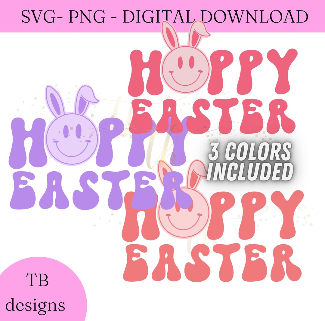Easter PNG Vintage Happy Easter Graphic Tee Transparent PNG SVG Digital