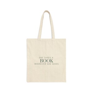 Cotton Canvas Tote Bag