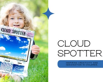 Printable Cloud Spotter Guide for Kids - Educational Sky Watching Tool - Instant PDF Download