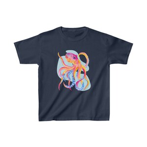 Vibrant Octopus Youth Tee